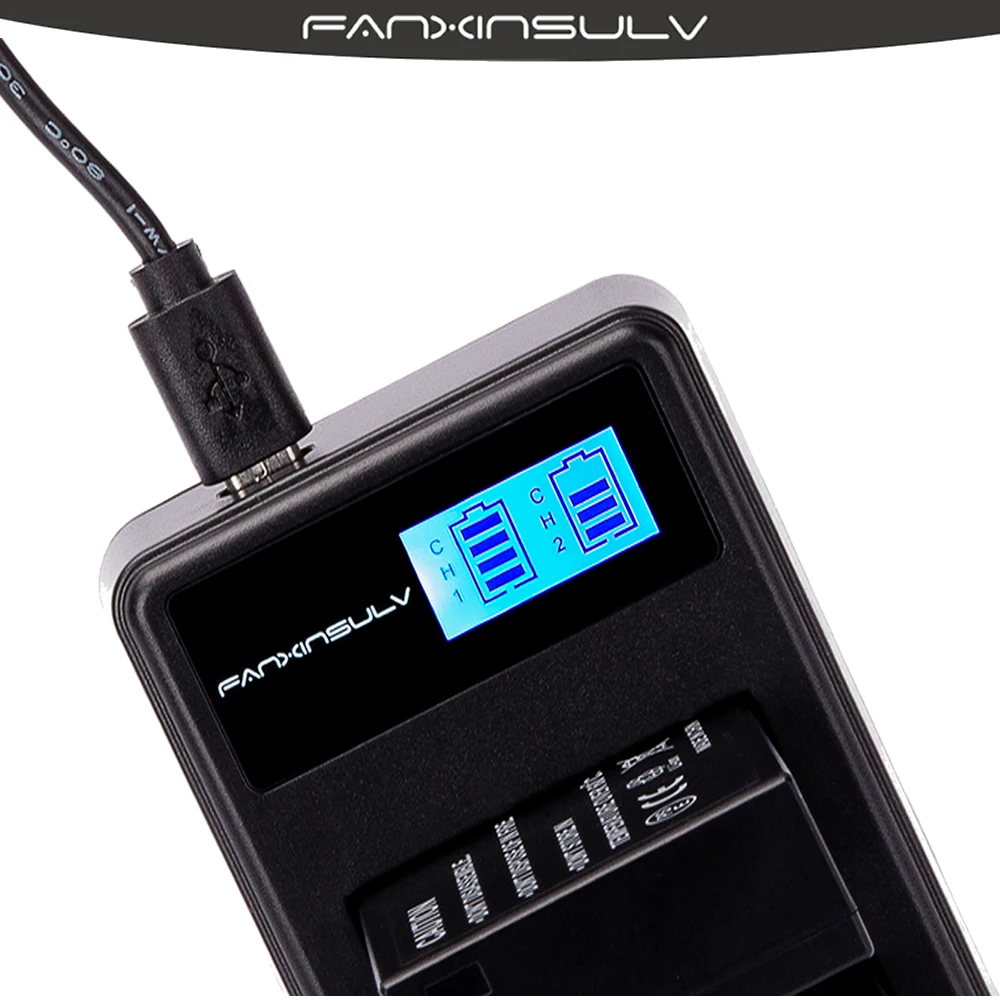 NP-W126 NP-W126S LCD USB Charger for Fujifil Fuji NP-W126S NP W126 Battery X-T3 XA5 XT20 XT2 XT1 XT100 XH1 XT10 XE3 X100F X-PRO2