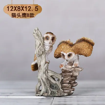 النسر البومة الحرف الزينة الحرف رف هدية مكتب مكتب هدية التفاح تماثيل النحت المنزل المنزل الزفاف