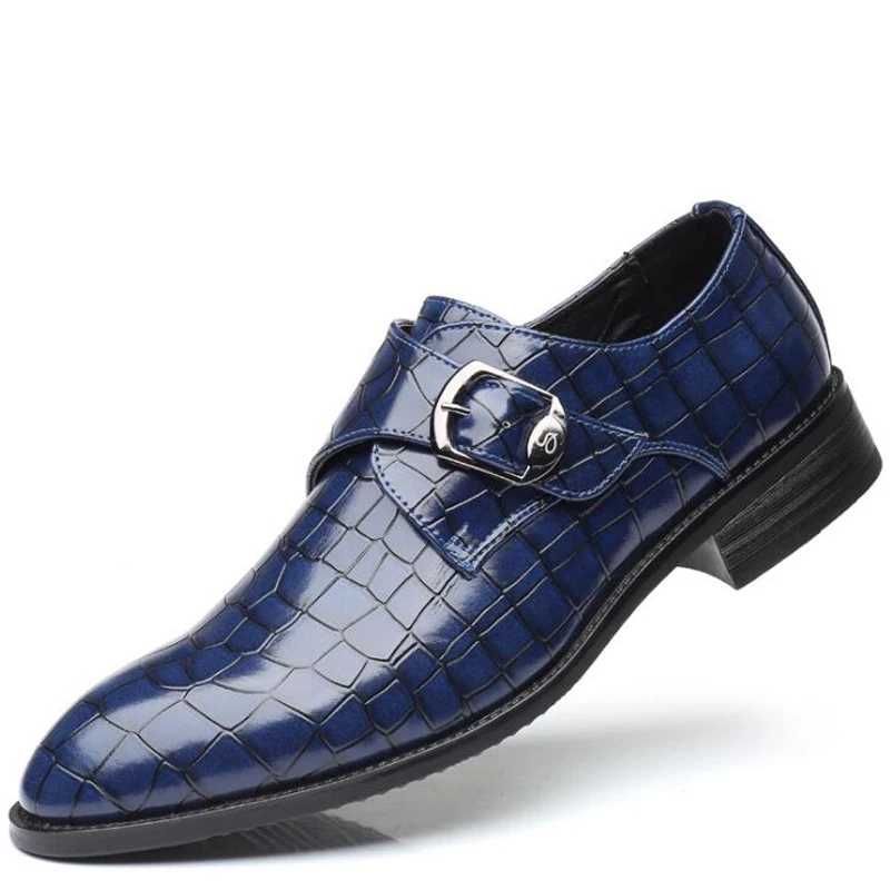

2018 Spring Plus Size 46-48 Mens Pointy Shoes Dress Shoes Pu Leather Oxfords Formal Shoes Business Wedding Shoes For Male