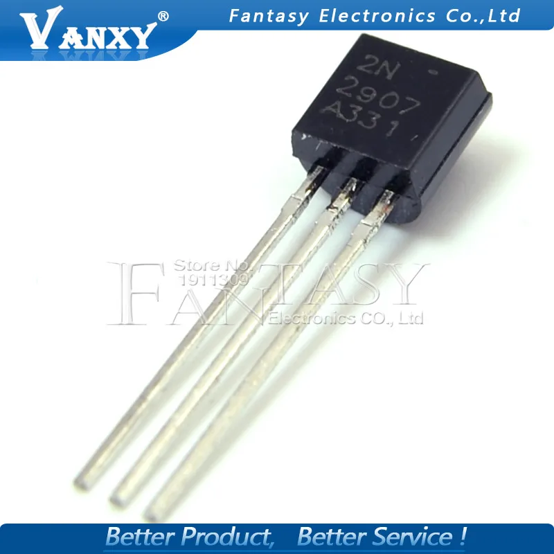 100PCS 2N2907 TO-92 2N2907A TO92 new 2907 triode transistor Bjt Transistor Transistors Kit