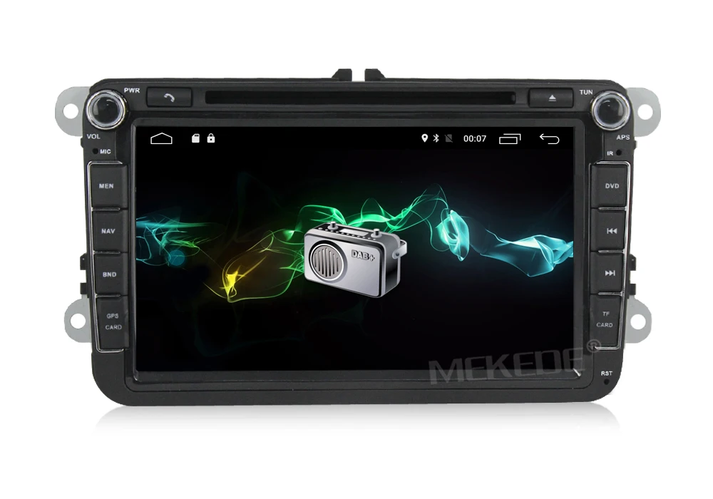 Discount 4G LTE Android 7.1 quad core car dvd player for skoda VW POLO GOLF 5 6 PASSAT CC JETTA TIGUAN TOURAN Fabia Caddy free shipping 35
