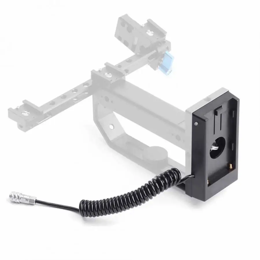 

New F970 Dummy Battery Power Supply Plate Mount Aviation Connector For BMPCC 4K Camera Mount Aviation Connector