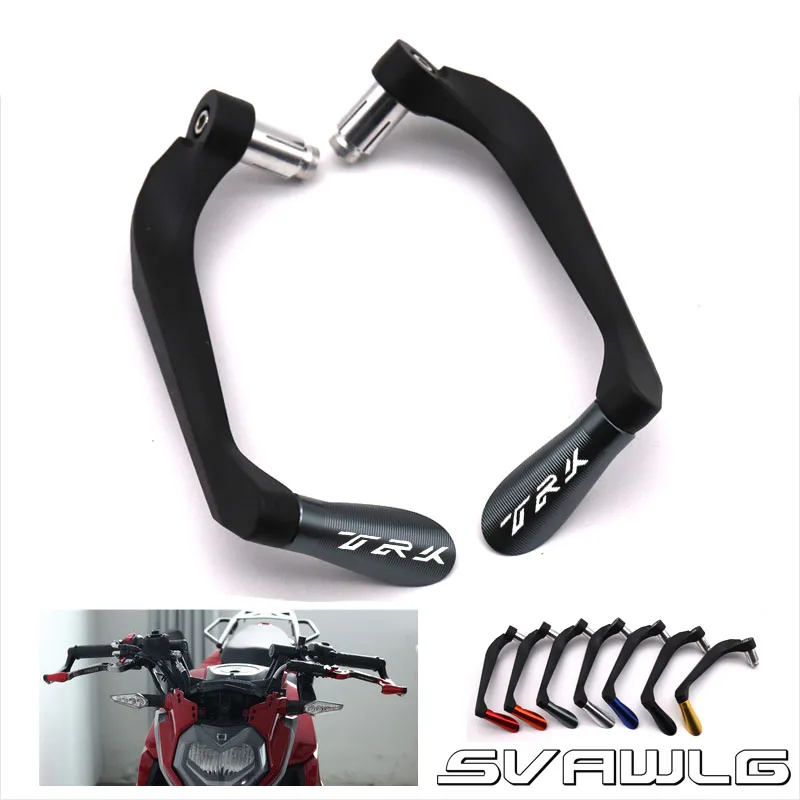 

1 Pair 7/8" 22mm Universal Motorcycle Brake Clutch Lever Guard Protectors Aluminum Alloy For Benelli Jinpeng 502 TRK502 TRK 502X