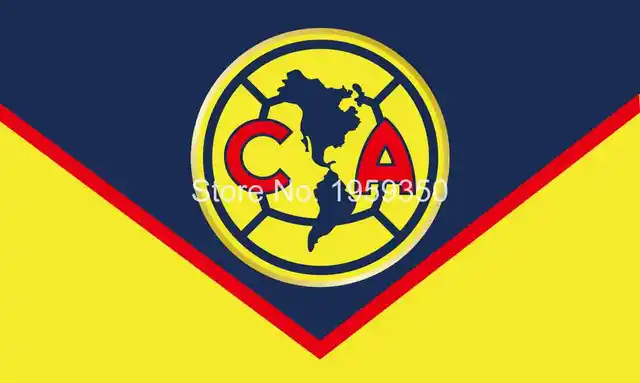 club america logo flag 3x5ft 150x90cm 100d polyester 90x150cm with