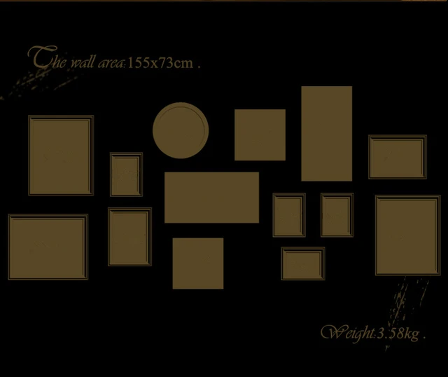 Kit Decorazione Parete Con Cornici E Clip - 42 Pezzi - Multicolore - Foto 11