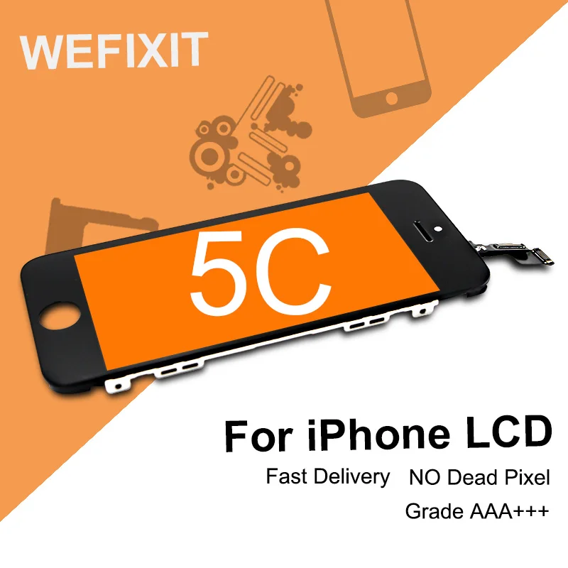imágenes para 10 UNIDS Mix Modelo Mejor Quanlity Pantalla LCD Para 5C iPhone Pantalla LCD Táctil Digitalizador Asamblea Ecran Reemplazo imágenes para 10 UNIDS Mix Modelo Mejor Quanlity Pantalla LCD Para 5C iPhone Pantalla LCD Táctil Digitalizador Asamblea Ecran Reemplazo