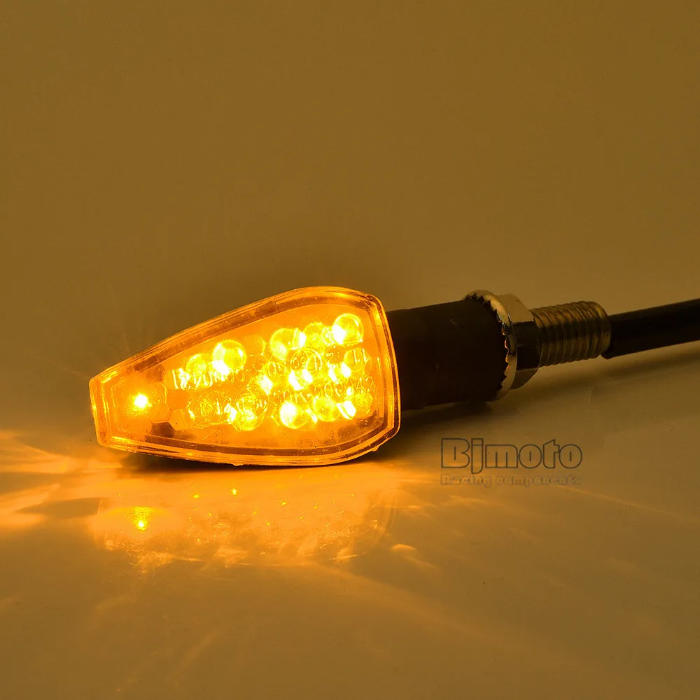 Мотоциклетный сигнальный светильник 12 в супер яркий светодиодный индикатор янтарного мигания лампа светильник s для Honda KTM для BMW Suzuki Kawasaki