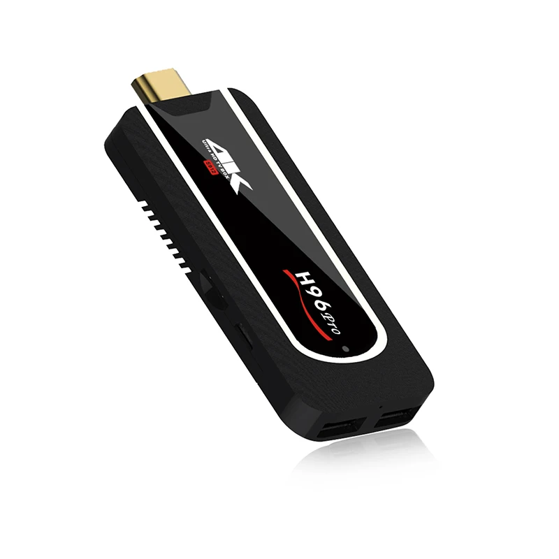 H96 Pro 4 K TV Stick 2 GB 16 GB Netflix Android TV inalámbrico HDMI Dongle Octa Core Amlogic S912 2,4g 5G Wifi Smart Android Mini PC