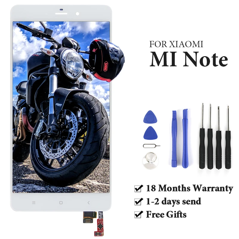 

For Mi Note LCD Display With Touch Screen Assembly 3GB Standard Version&4GB Pro Version For Mi Note LCD With Tools