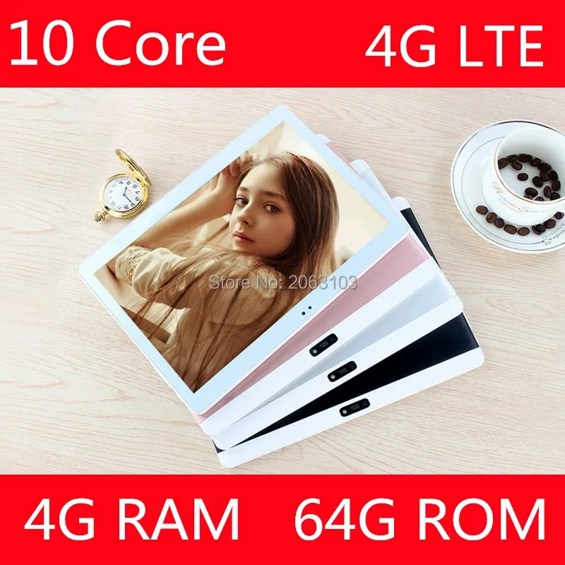 

Free Shipping Android 7.0 10 inch tablet pc 10 Core 4GB RAM 64GB ROM GPS 8.0MP 1920*1200 IPS Kids Gift MID Tablets 10.1 10