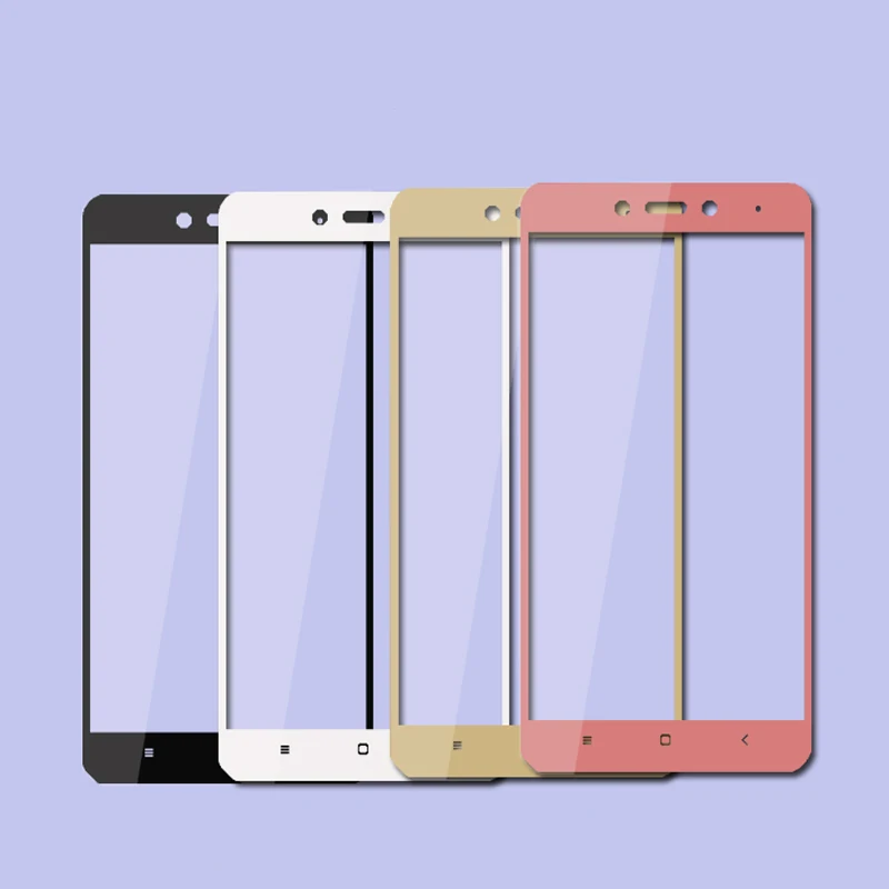 

Full Cover Tempered Glass for Xiaomi Redmi 4X 4A 3X Protector Glass on For Redmi Note 4 4X Note 5A prime 5plus Protective Film