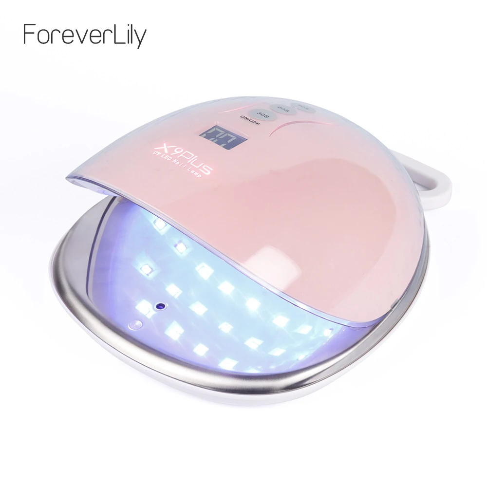 Перезаряжаемая 48 Вт Светодиодная УФ-лампа для ногтей сушилка для всех гелей 36 светодиодный s батарея УФ-лампа Время срабатывания 30 s/60 s/90 s