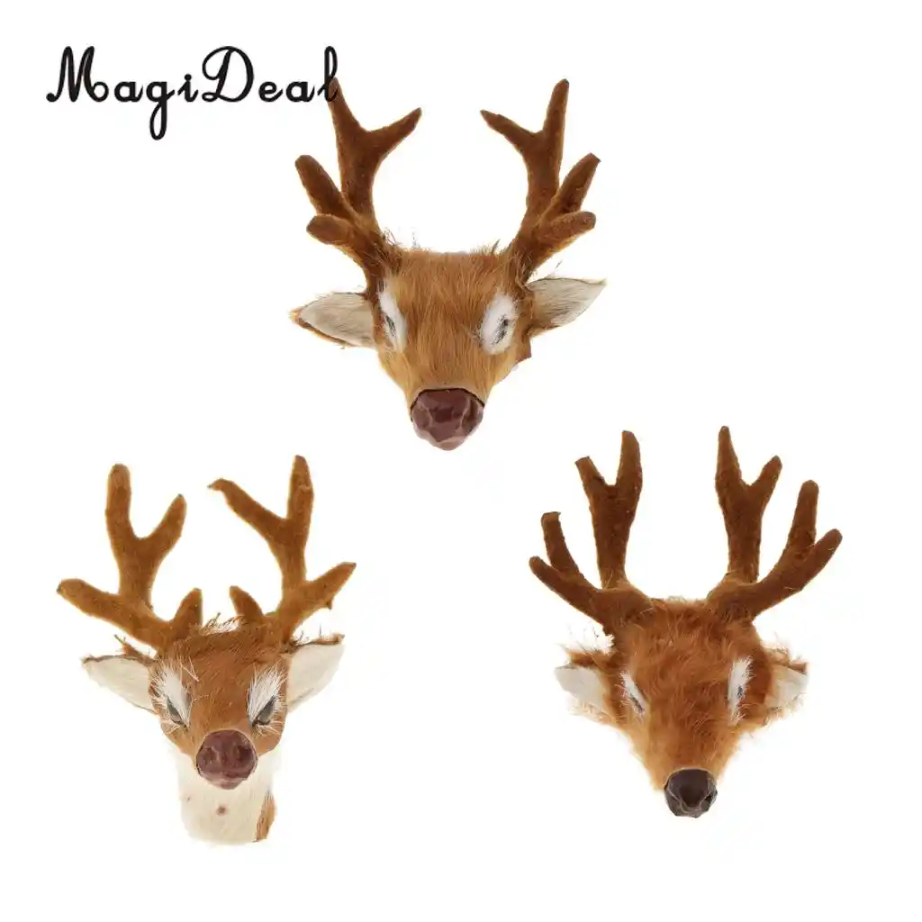 plush deer head