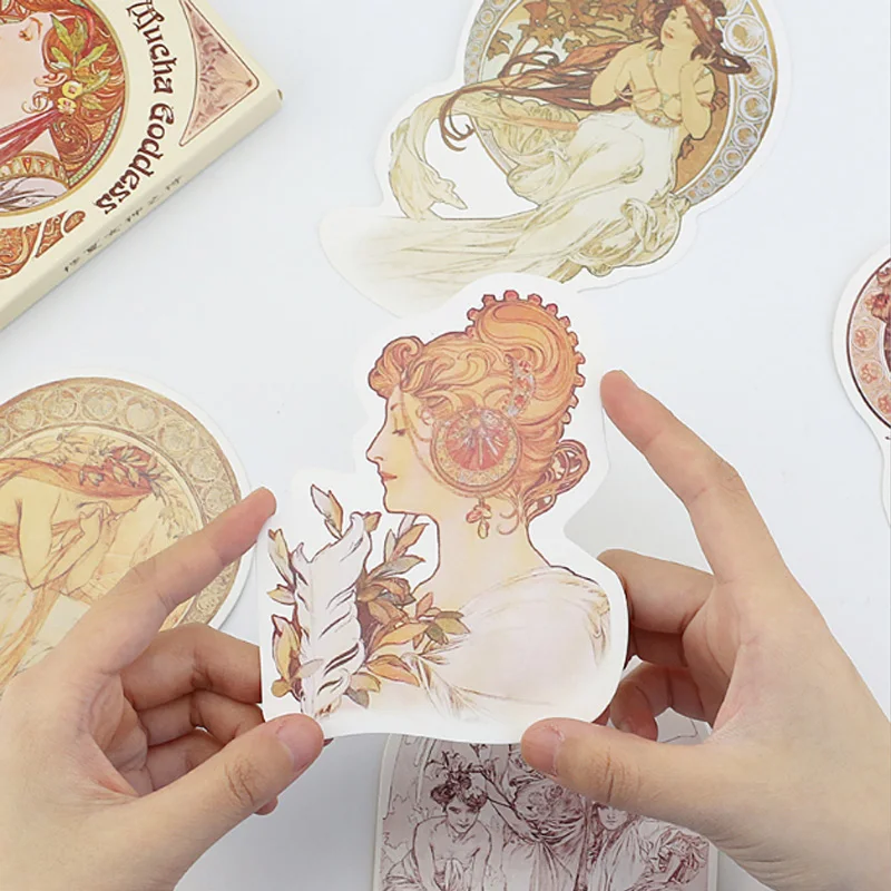 

30 pcs/pack Goddess of Poetry personality Greeting Card Postcard Birthday Letter Envelope Gift Card Set Message Card