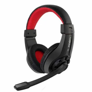 

50pcs Wired Headphones Deep Bass Earphone Adjustable Stereo Sound Gaming Headset With 3.5mm Audio Cable For Desktop/PC