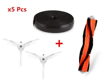 

Vacuum Cleaner Spare Parts for Xiaomi Roborock Mi Robot Kits 2pcs Side Brush 1pcs Main Brush 1pcs Virtual Magnetic Wall
