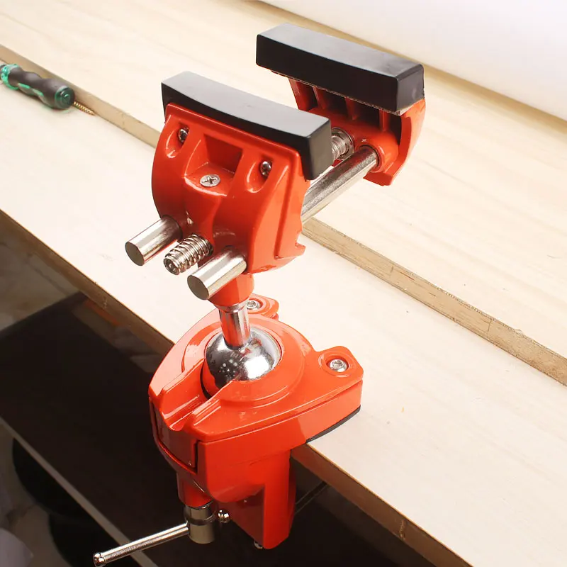3" Design Patents Universal Table Vise Aluminium Swivel Tabletop Clamp Vice Tilts Rotate 360 Degree Universal Work 3" Design Patents Universal Table Vise Aluminium Swivel Tabletop Clamp Vice Tilts Rotate 360 Degree Universal Work