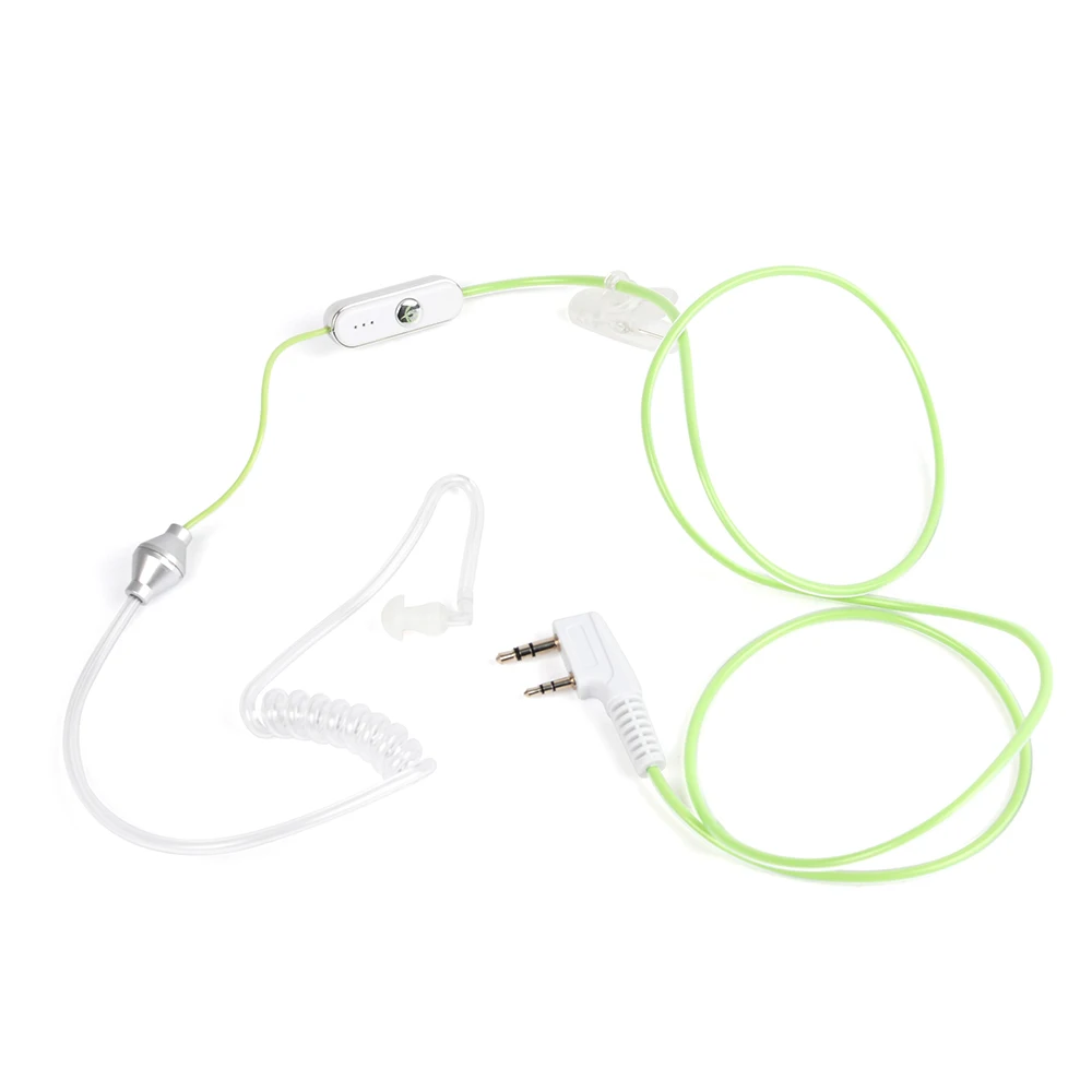 5PCS HYS Green Earpiece For BF 888S UV 5R Two Way Radio Earphone