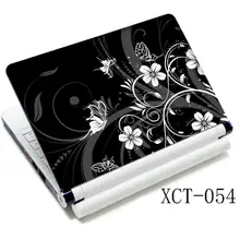 Белый и черный цветы Бабочка хороший 15," ультрабук наклейка для ноутбука Наклейка Обложка Наклейка для 12 13 14 15 дюймов