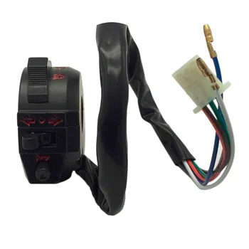 

3 in 1 Motorcycle ATV Bike Scooter 7/8" Handlebars Switch Horn Turn Signals On/Off Button