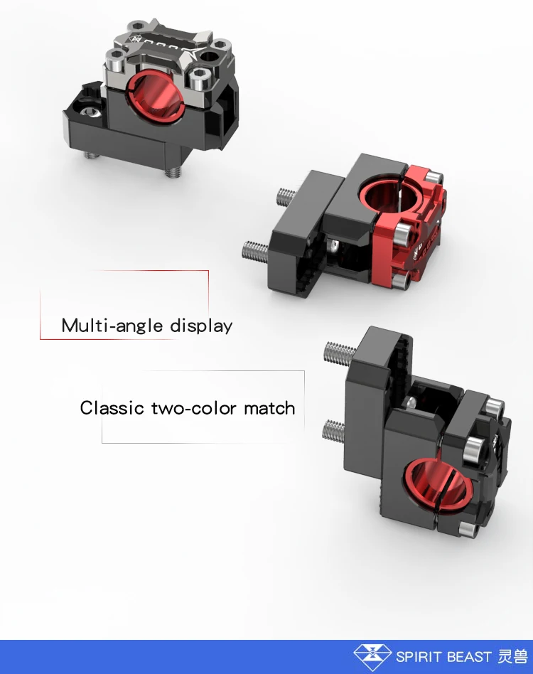 SPIRIT BEAST 22 мм/28 мм мотоциклетный Руль с ЧПУ аксессуары для мотокросса мото скутер питбайк кафе гонщик питбайк чоппер