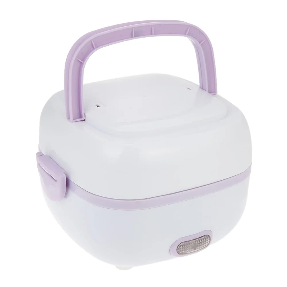 

Multifunctional Mini Rice Cooker Electric Meal Box Thermal Insulation Lunch Box Electric Heating Lunch Box with Steamer