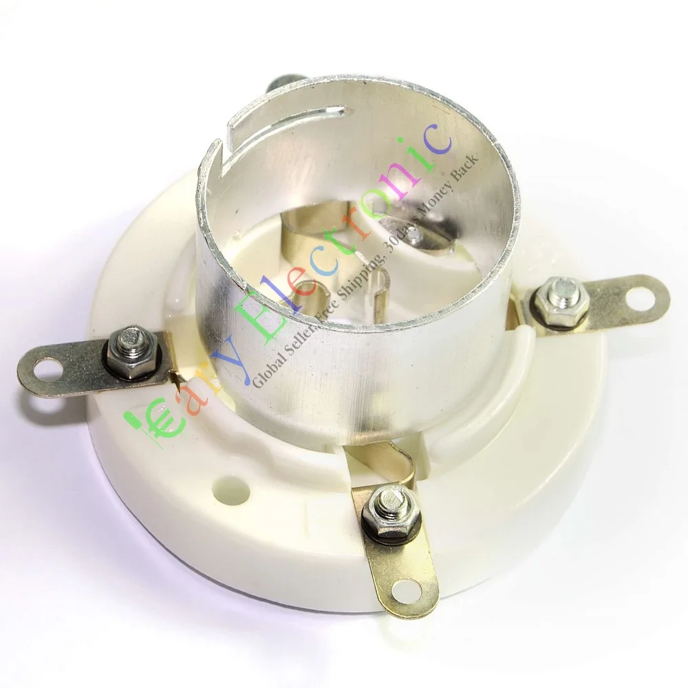 

Wholesale and retail 1pc 4Pin Ceramic vacuum Tube Socket valve base for FU5 845 211 805 U4J audio amp free shipping