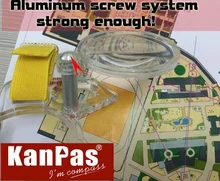 KANPAS orienteering compass magnifier lens for map,free shipping,L-47 from orienteering equipment &orienteering products maker