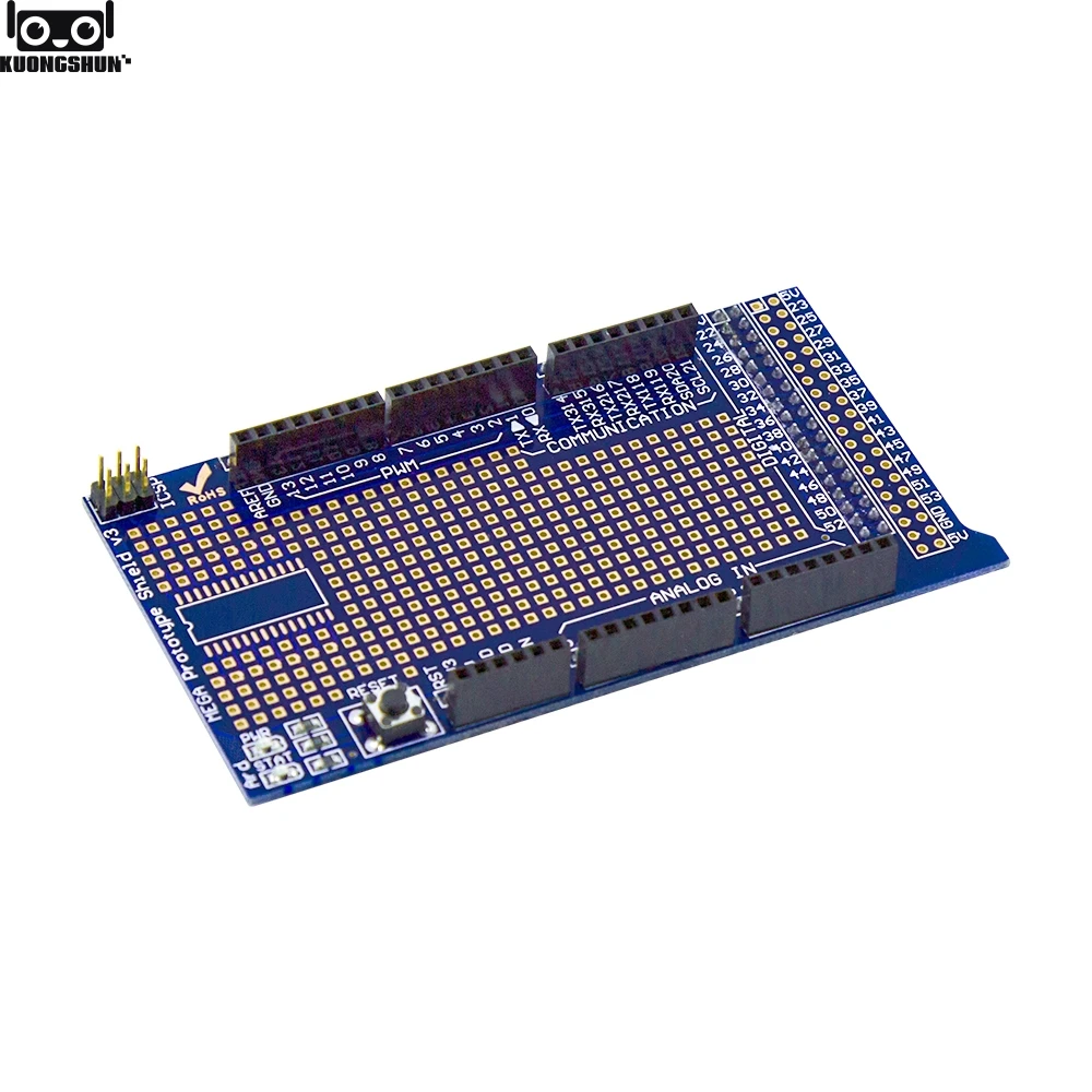 Макетная плата для MEGA 2560 R3 Proto расширения V3.0 + макетная мини PCB 170 точек связи arduino
