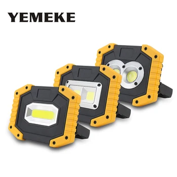 

Newest 20W Portable Floodlight USB Rechargeable Led Handheld Spotlight Outdoor LED Flood Light 3 Mode Emergency Working Light