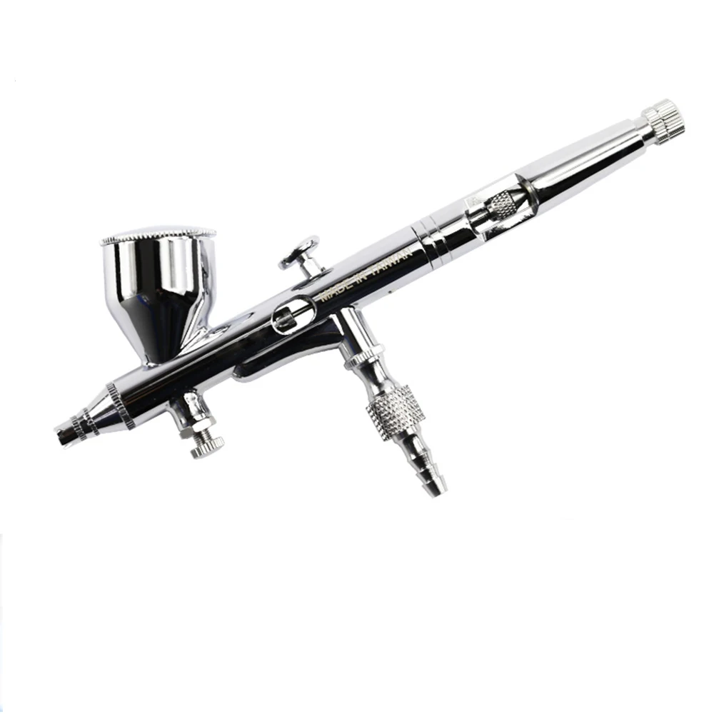 Airbrush gunHD 180 0.2mm Gravity Feed Dual action Airbrush paint Spray gunFor artwork/ Nail art