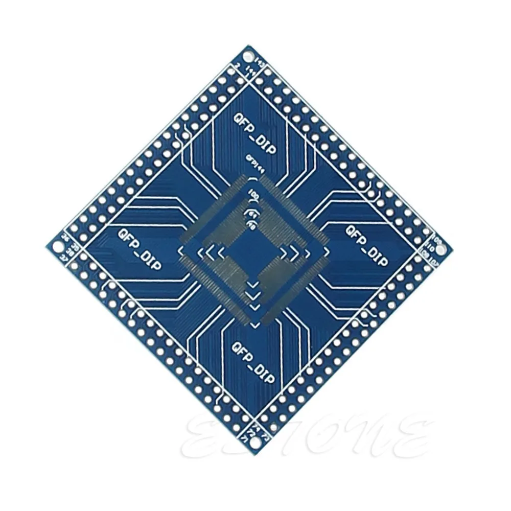 C18 Новый QFP/TQFP/LQFP 32/44/48/64/100/144 pin для DIP Pin плата адаптер конвертер Модуль|pin adapter|tqfp dip