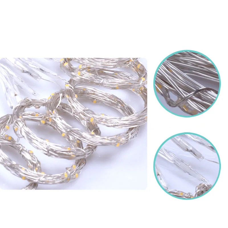 

LED Decoration Lights String 8 Modes Fairy Lights Flashing Wedding Party Decoration TN88