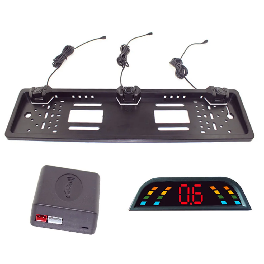 European-Car-License-Plate-parking-radar-sensor-3