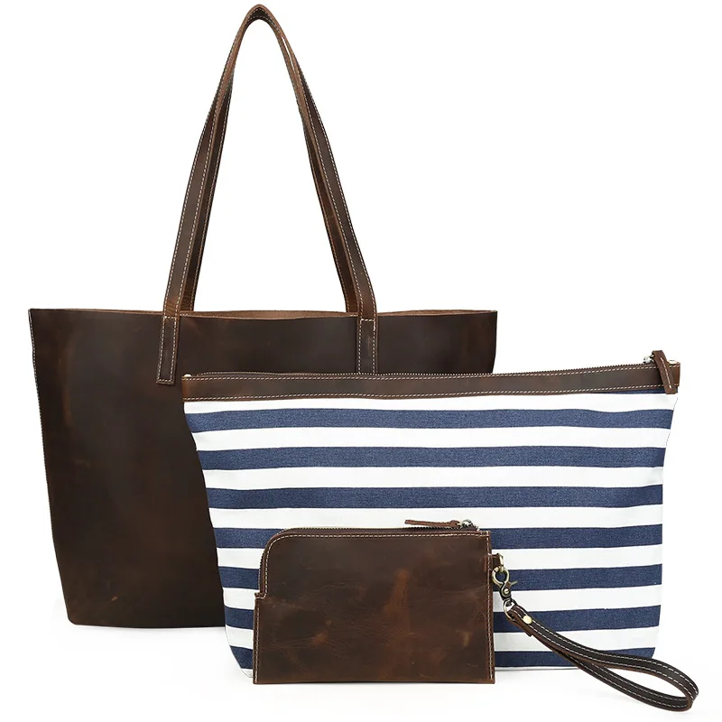 

Vintage Women Messenger Bags Large Capacity Women Bags Shoulder Tote Bags Famous Designers Genuine Leather Handbags