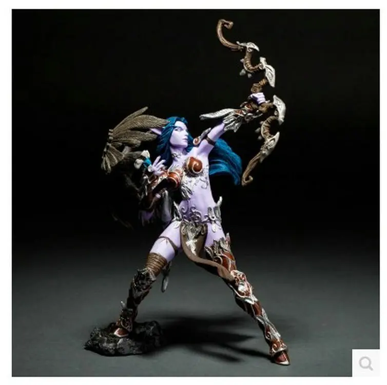 

Night Elf Hunter Alathena Moonbreeze Sorna Figure wow collection model toy