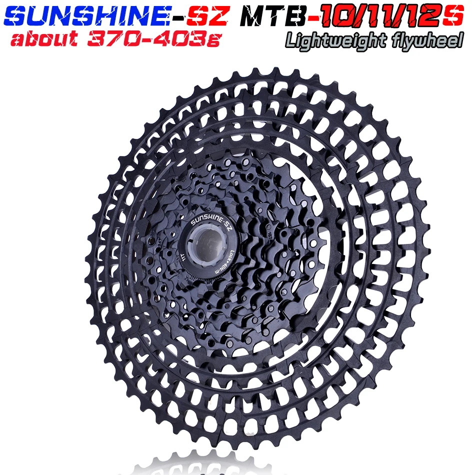 Sunshne Geschwindigkeit t Kassette 365g Ultraleicht Fahrrad Freilauf Teile Berg Pele Shimano M9000 M800 Mtb 11 11-50