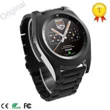 Бизнес подарок Bluetooth 4,0 Смарт-часы монитор сердечного ритма Смарт-часы пульт дистанционного управления монитор сна наручные часы для Android IOS