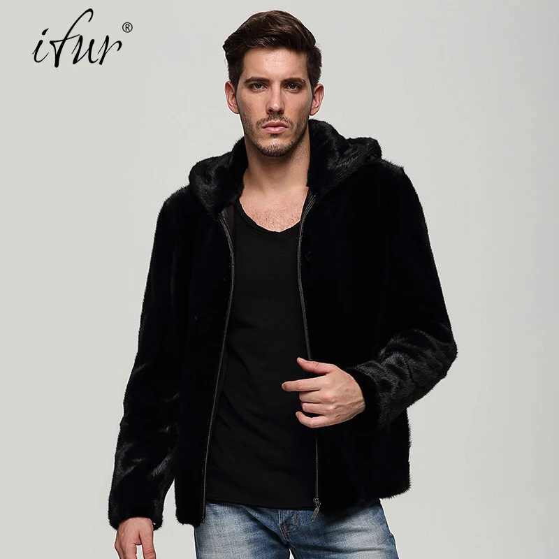 2017 Jacket For Men Hooded Spring Mens Mink Female mink