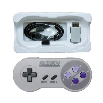 

1 piece Wireless Controller for SNES for Super Nintendo Classic MINI 2.4GHZ
