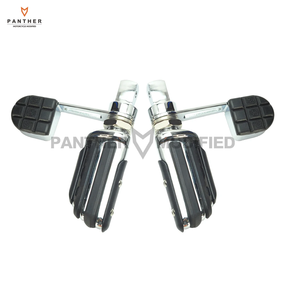 Хром мотоцикл подножки каблук стремя Moto ног чехол для Honda VTX 1300 VTX1800 2002 2003 2004 2005 2006-2011