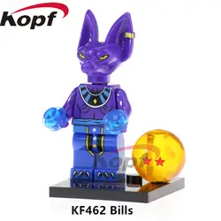 KF462 одной продажи Z рисунок Dragon Ball строительные блоки счета Android 17 Гоку ультра Instic Jiren Кирпичи Модель Детский подарок игрушки