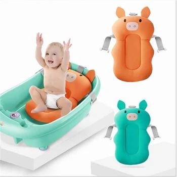 

Baby Shower Bath Tubs Convenient Mat Foldable Newborn Toddle Baby Security Bath Tubs Seat Bath Bed Pad Safety