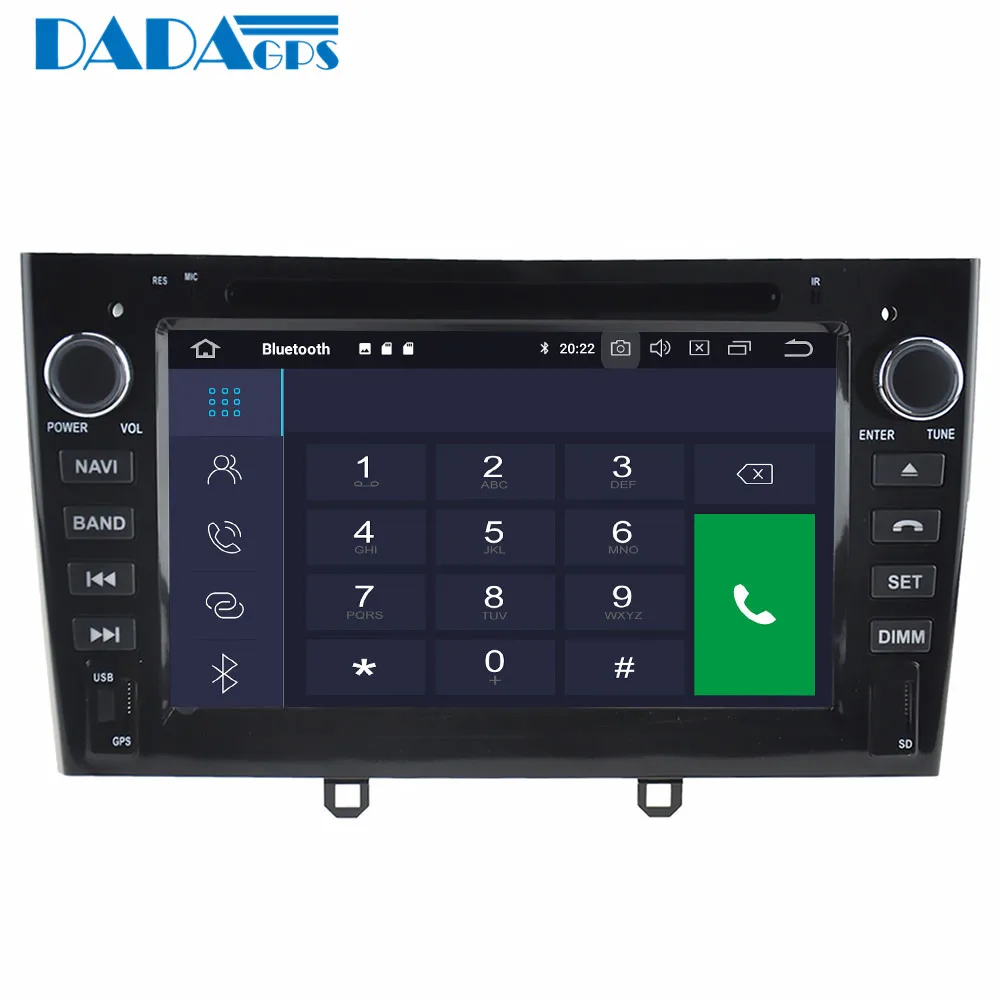 Flash Deal Newest Android 9.0 Car Radio Stereo GPS Head Unit for Peugeot 308 2007-2013 408 2011-2017 308 SW Car DVD Player Multimedia wifi 3