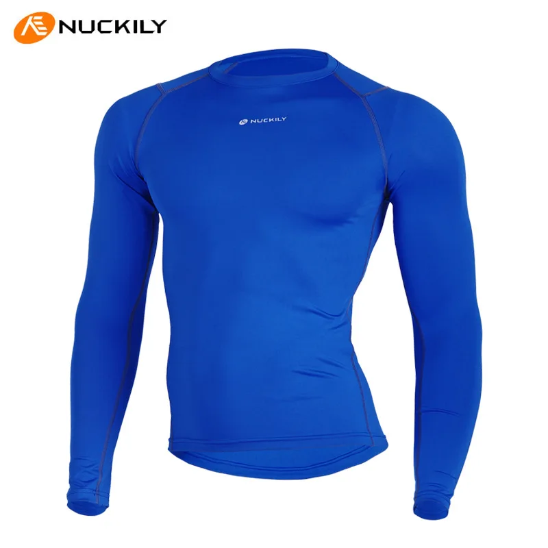 NUCKILY Winter Thermal Cycling Base Layers Men Cycling Underwear
