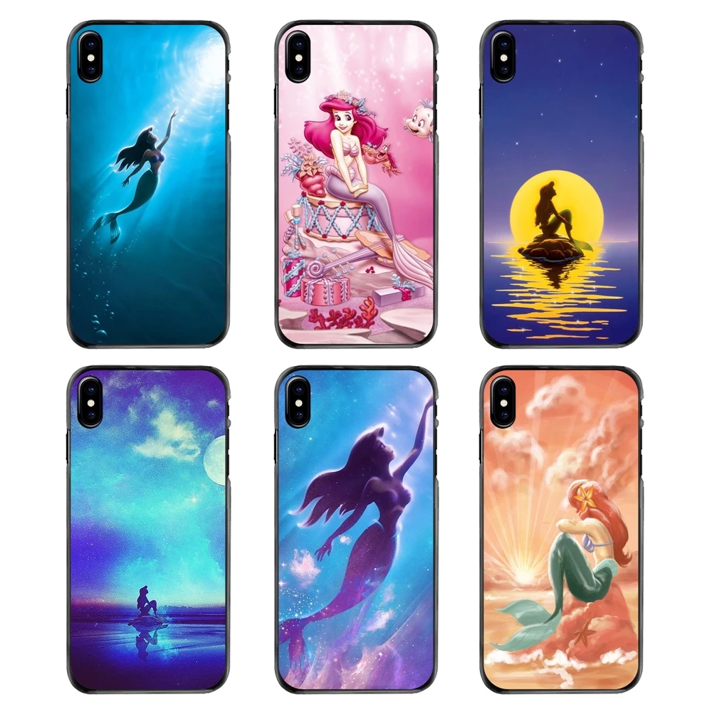 Cartoon Animal The Little Mermaid Princess Art Phone Bag Case For Samsung Galaxy A3 A5 A7 A8 J1 J2 J3 J5 J7 Prime 2015 2016 2017 |