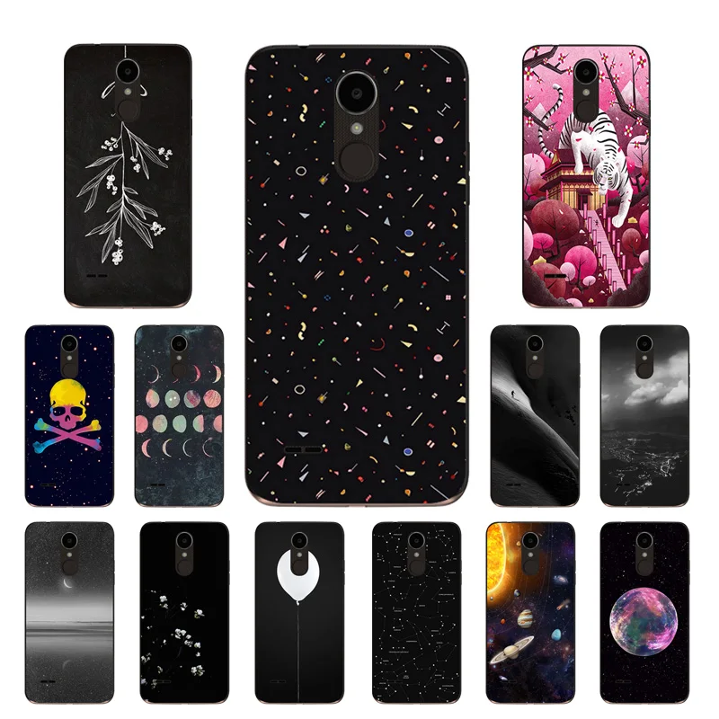 for LG K4 2017 X230K Case Soft TPU Silicone Cover Const Printing Phone X230 / EU Version 5.0 Capa |