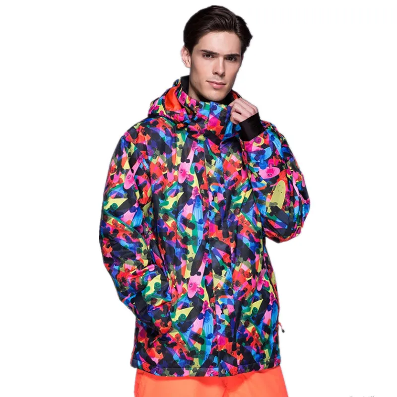 الماركة الجليد السترات الشتوية للتزلج جاكيتات الرجال الحراري للماء تسلق التزلج الملابس