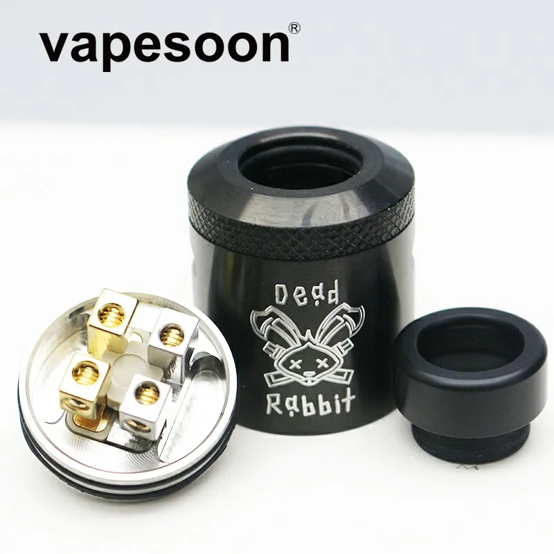 Dead Rabbit BF RDA Atmoizer Tank алюминий поддерживает одну/двойную катушку Vape подходит для elctronic сигаретный бокс мод vape