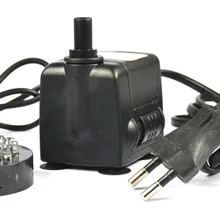 220 V 6 W погружной насос водяной насос, украшенное мозаикой из драгоценных камней, 12 Светодиодный свет